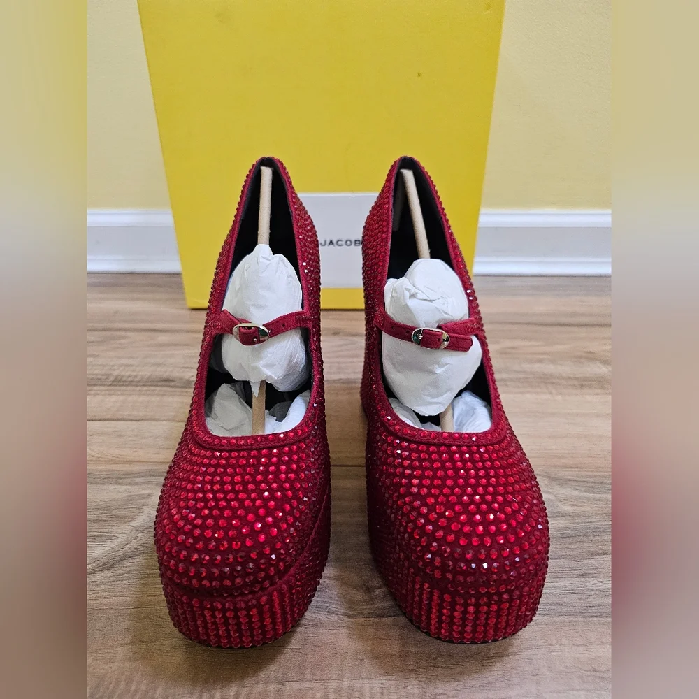 🎉👠HOST PICK🎉👠MARC JACOBS THE KIKI PLATFORM MARY JANE, THE WIZARD OF OZ - Picture 3 of 17
